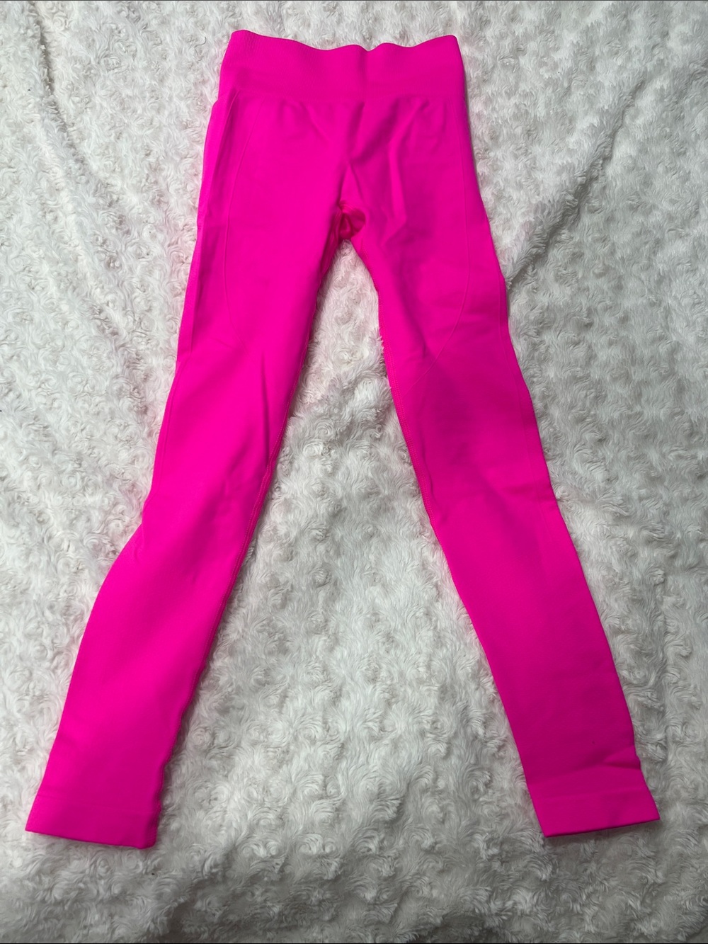 Bright Pink Active Leggings Scrunch Butt